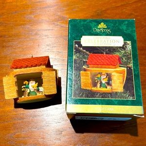 DaySpring vintage Noah’s Ark Christmas ornament